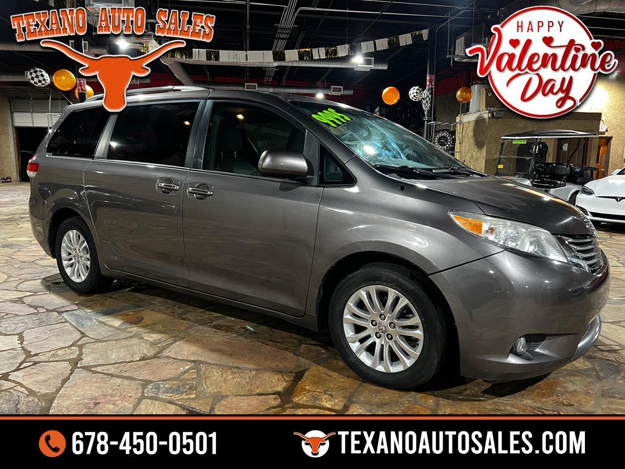 Toyota Sienna 5dr 7-Pass Van V6 XLE AAS FWD (Natl) 2013