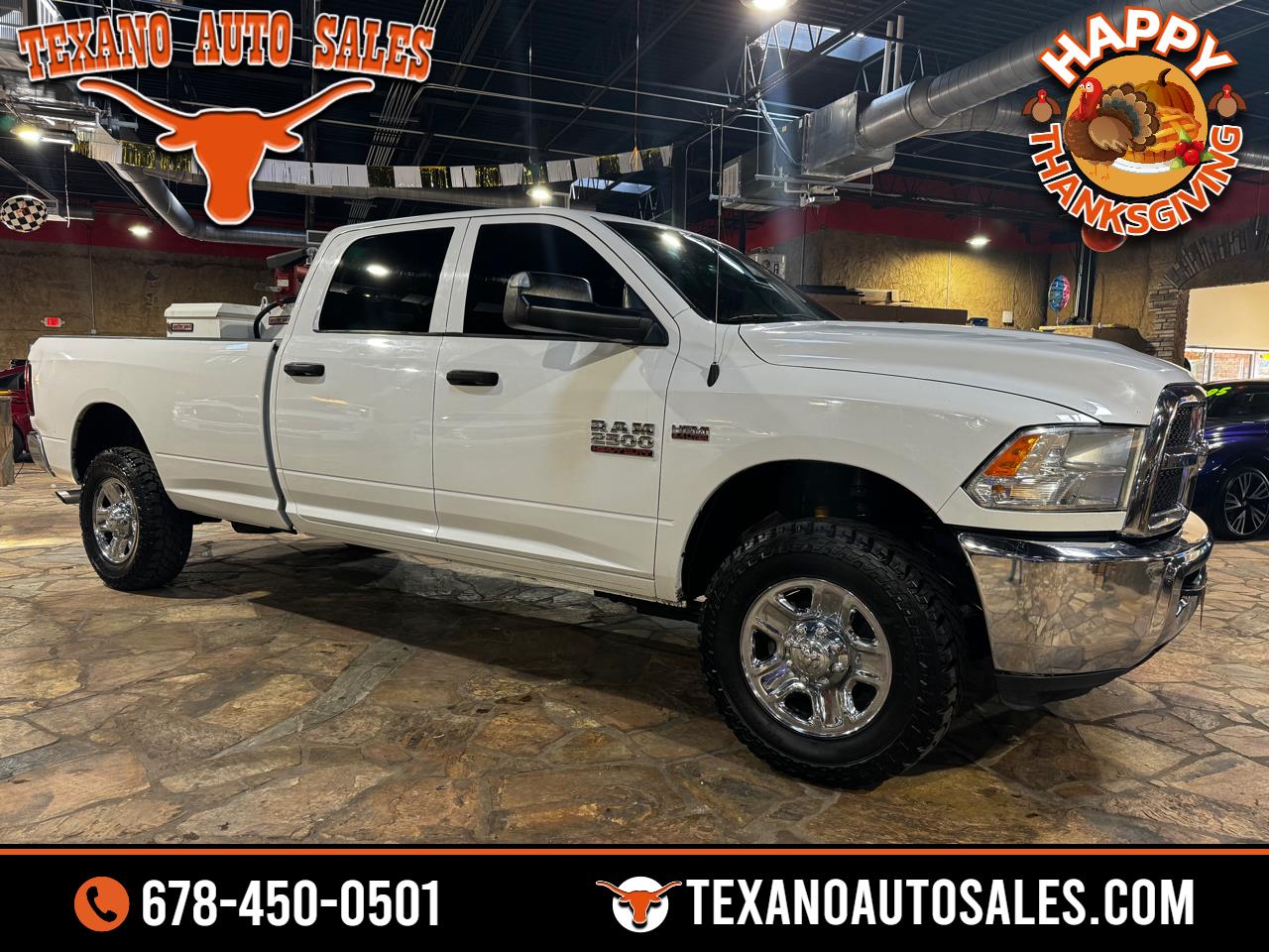 2018 RAM 2500 Tradesman 4x4 Crew Cab 8' Box