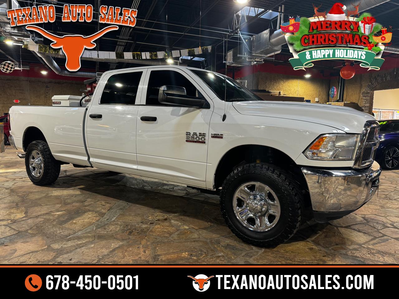 2018 RAM 2500 Tradesman 4x4 Crew Cab 8' Box