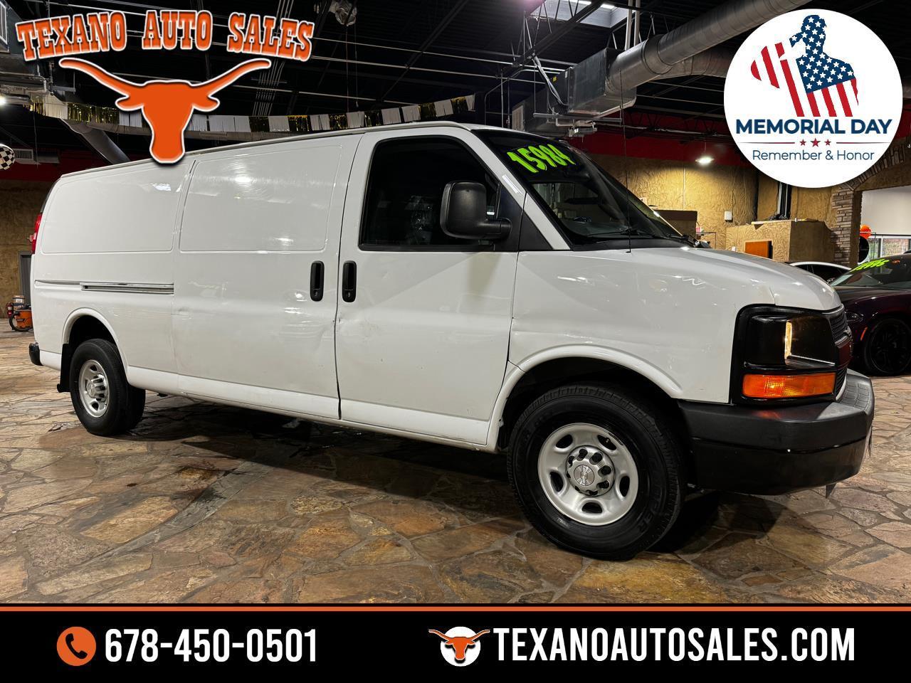 2016 Chevrolet Express Cargo Van RWD 3500 155"