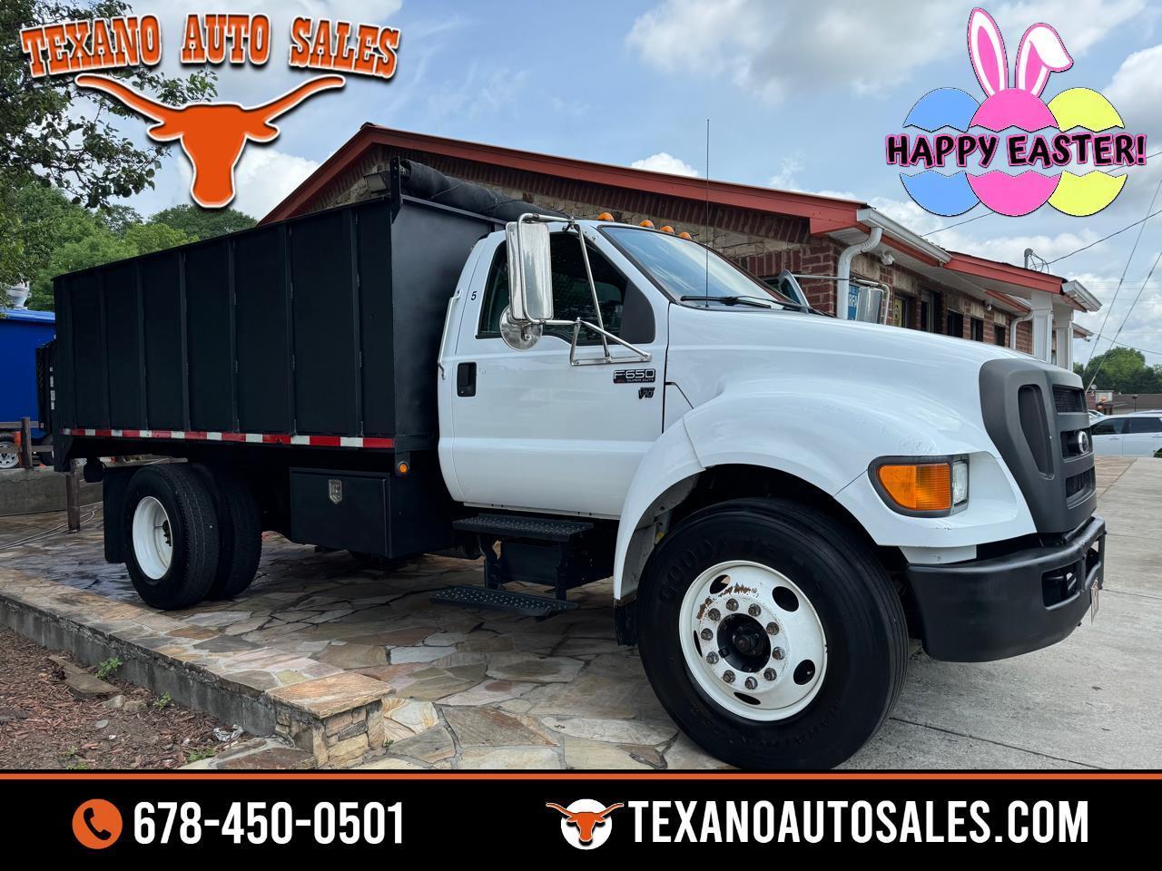 2015 Ford Super Duty F-650 Straight Frame Gas Reg Cab XLT