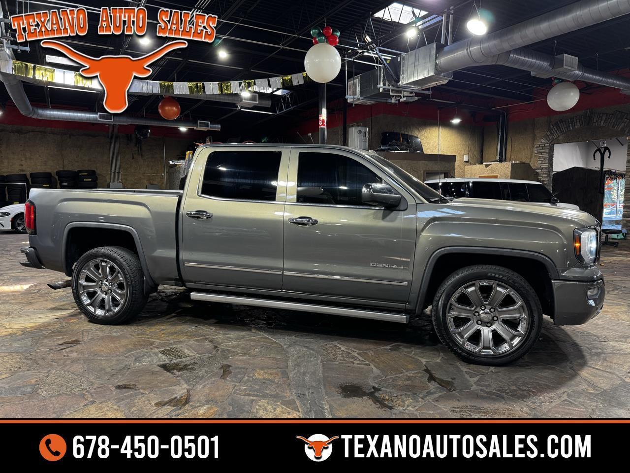 GMC Sierra 1500 4WD Crew Cab 143.5" Denali 2018