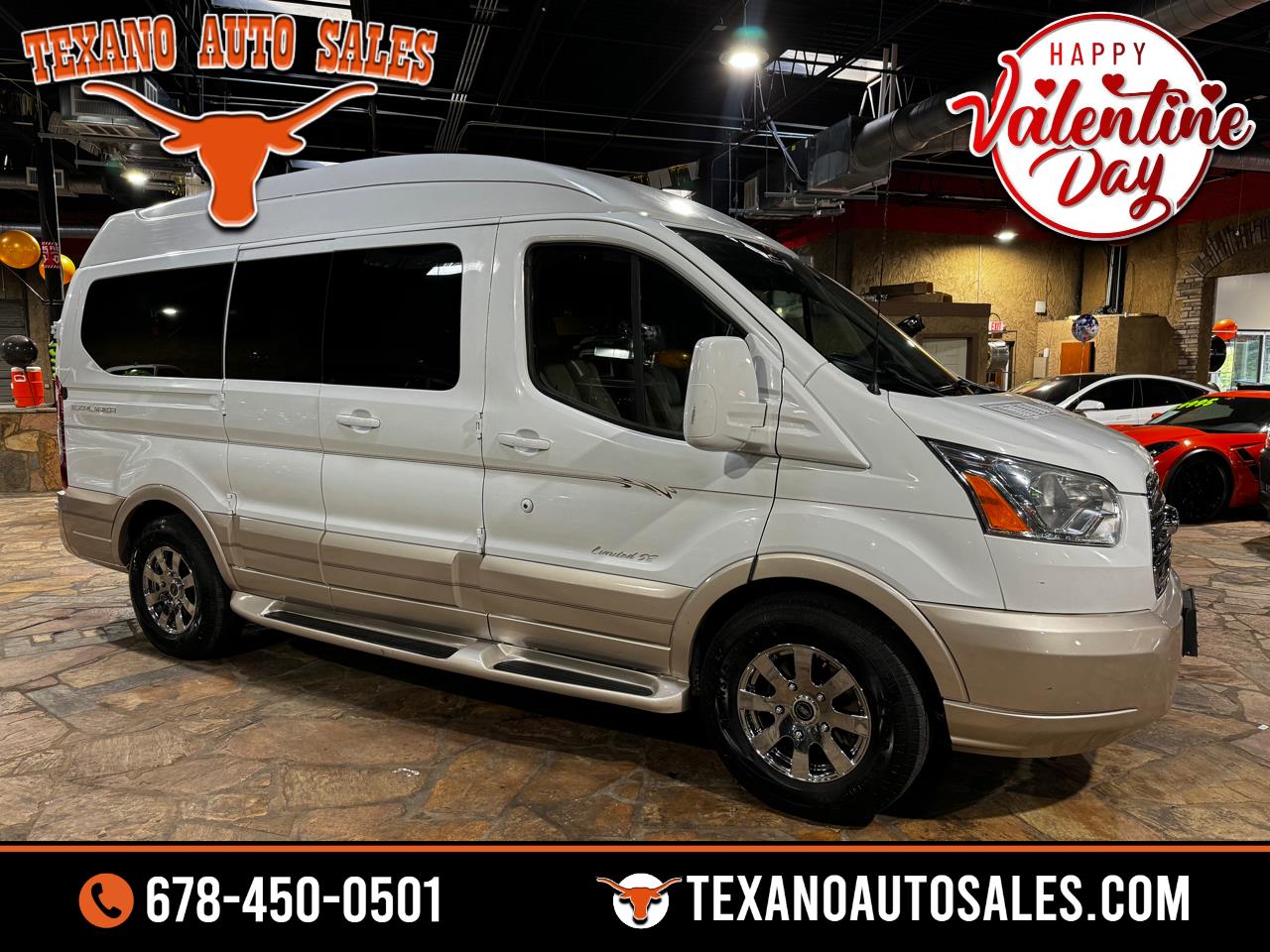 Ford Transit Cargo Van T-150 130" Low Rf 8600 GVWR Swing-Out RH Dr 2015