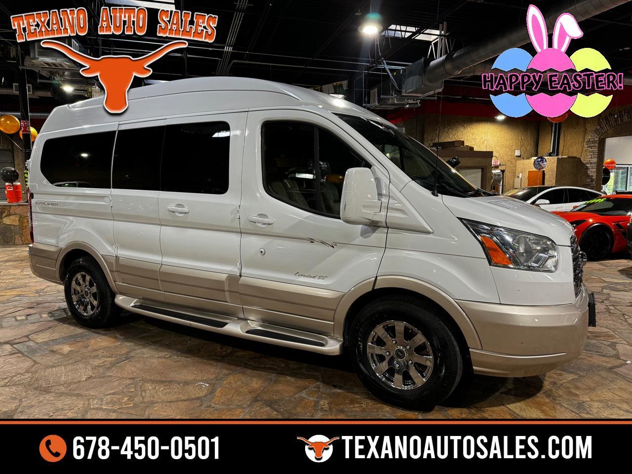 2015 Ford Transit Cargo Van T-150 130" Low Rf 8600 GVWR Swing-Out RH Dr