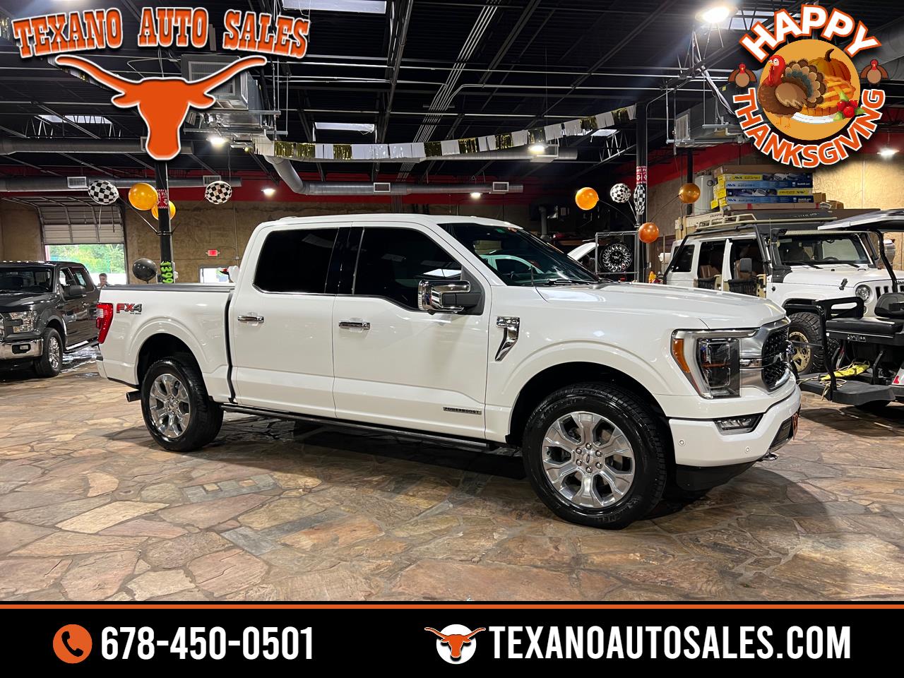 2021 Ford F-150 4WD SuperCrew 145" Platinum