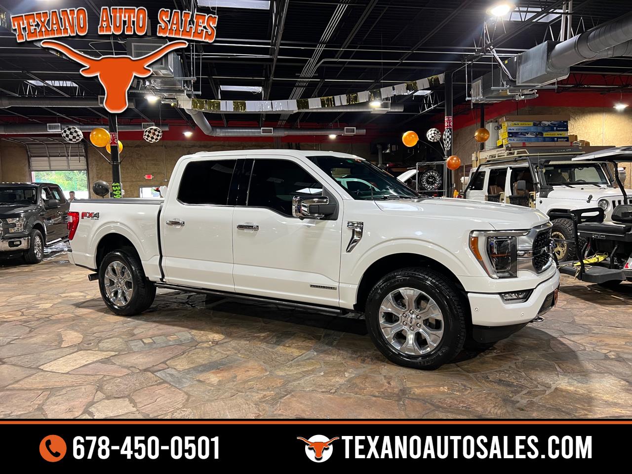 2021 Ford F-150 4WD SuperCrew 145" Platinum