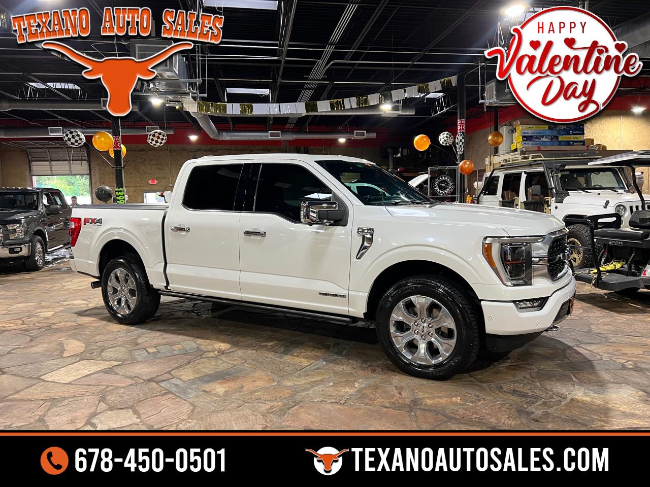 2021 Ford F-150 4WD SuperCrew 145" Platinum