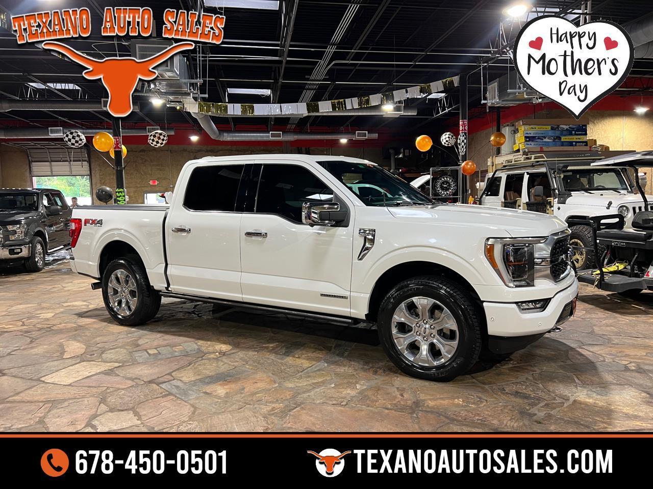 2021 Ford F-150 4WD SuperCrew 145" Platinum