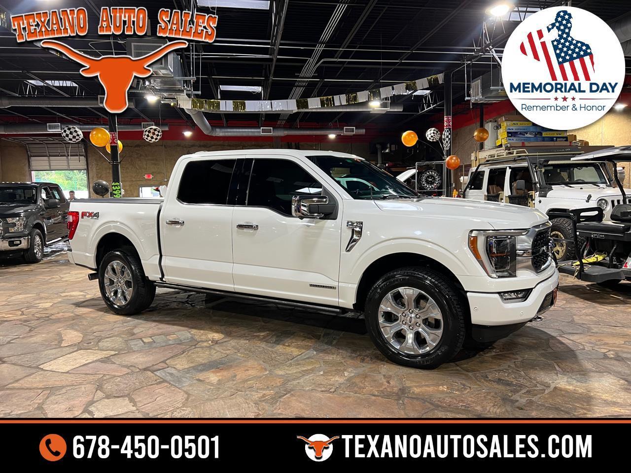 2021 Ford F-150 4WD SuperCrew 145" Platinum