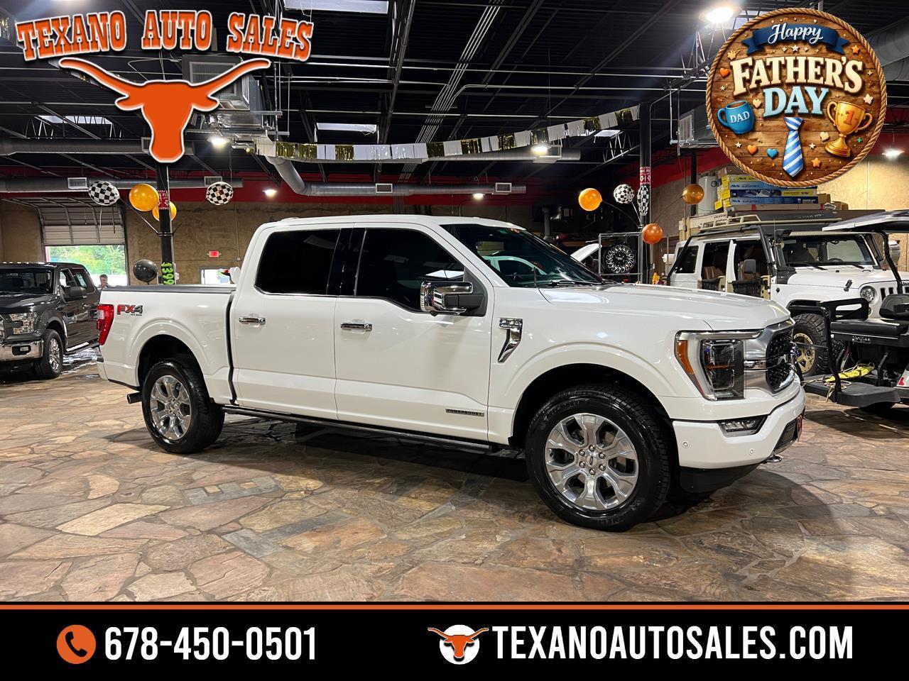 2021 Ford F-150 4WD SuperCrew 145" Platinum