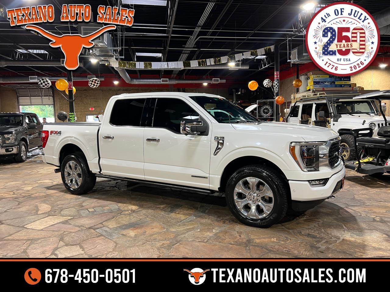 2021 Ford F-150 4WD SuperCrew 145" Platinum