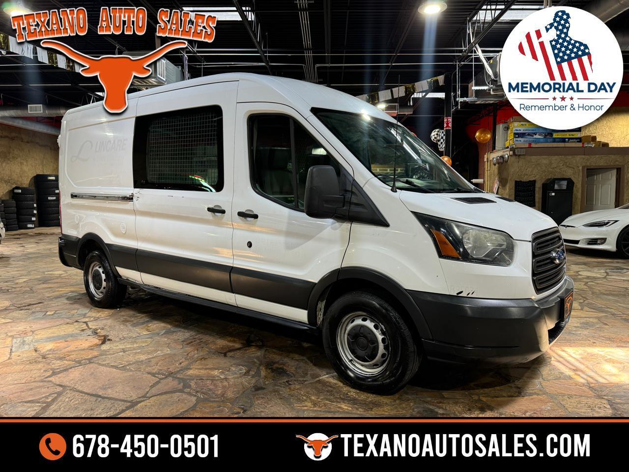 Ford Transit Cargo Van T-350 148" Med Rf 9500 GVWR Sliding RH Dr 2016