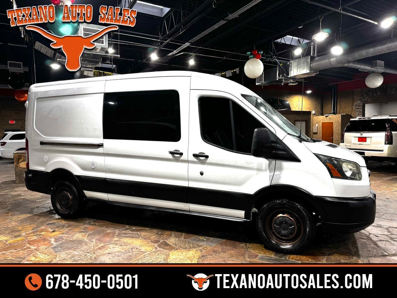 2016 Ford Transit Cargo Van T-350 148" Med Rf 9500 GVWR Sliding RH Dr