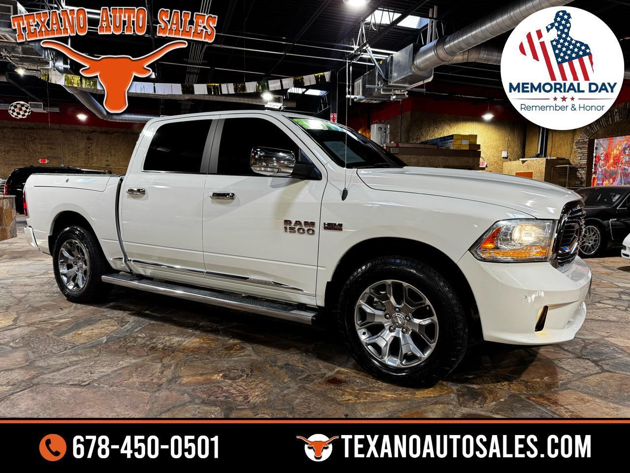 2018 RAM 1500 Limited 4x4 Crew Cab 5'7" Box *Ltd Avail*