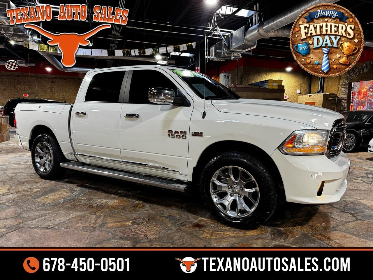 2018 RAM 1500 Limited 4x4 Crew Cab 5'7" Box *Ltd Avail*