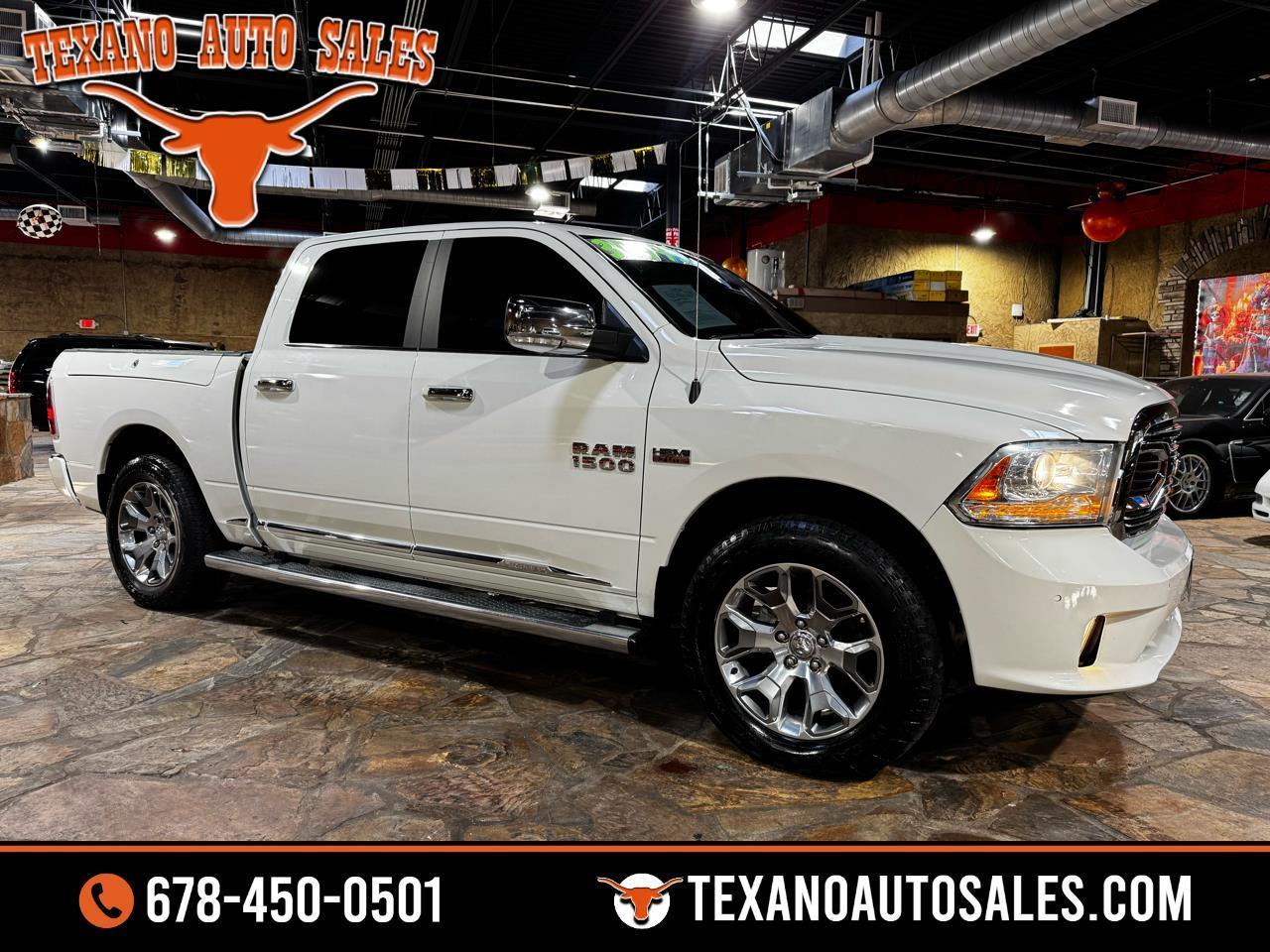 2018 RAM 1500 Limited 4x4 Crew Cab 5'7" Box *Ltd Avail*
