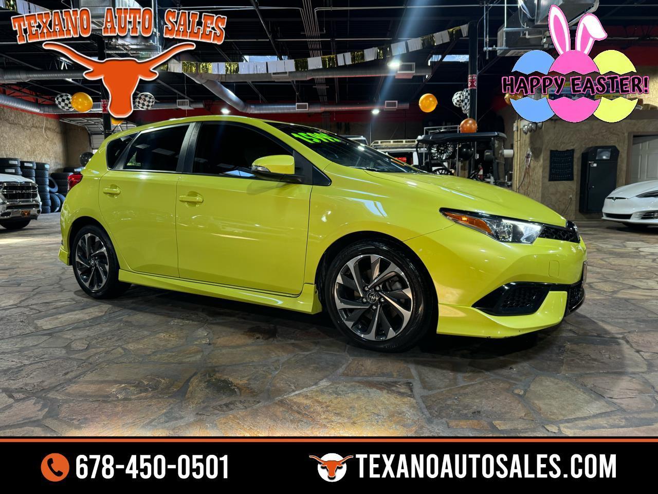 Toyota Corolla iM CVT (Natl) 2017