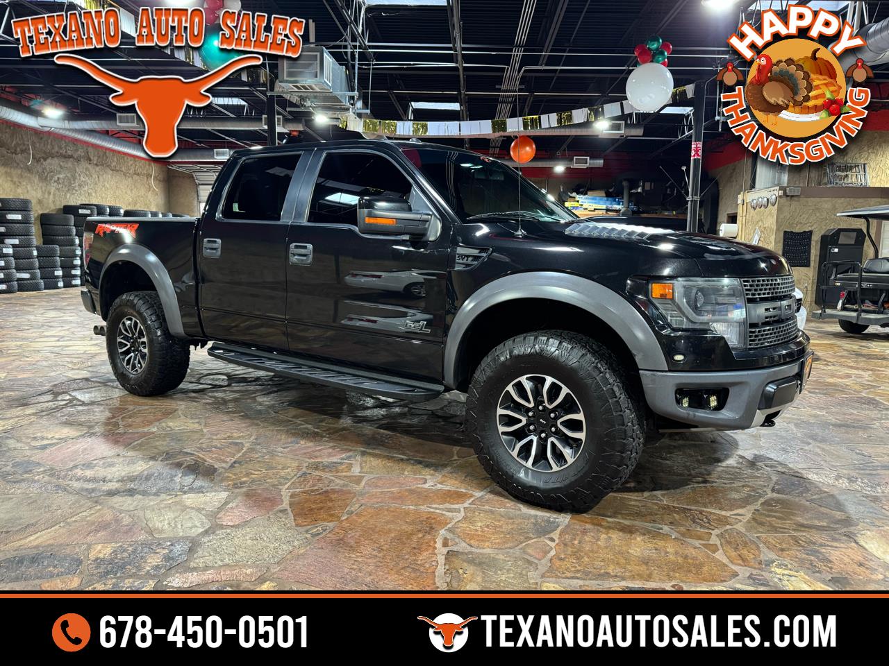 2014 Ford F-150 4WD SuperCrew 145" SVT Raptor