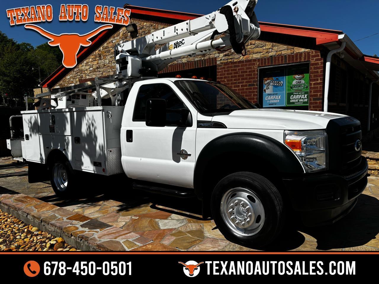 2015 Ford Super Duty F-550 DRW 2WD Reg Cab 165" WB 84" CA XLT