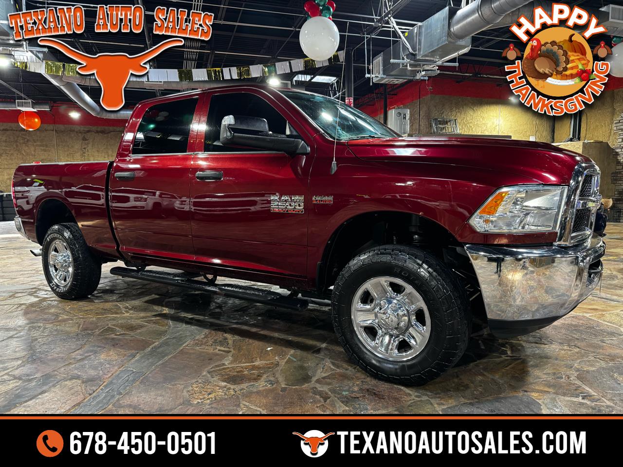 2017 RAM 2500 Tradesman 4x4 Crew Cab 6'4" Box