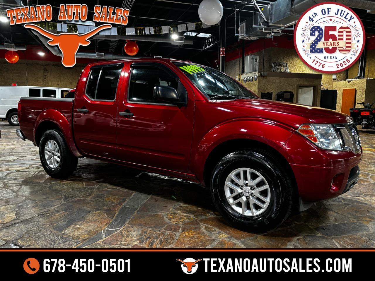 Nissan Frontier 2WD Crew Cab SWB Auto SV 2016