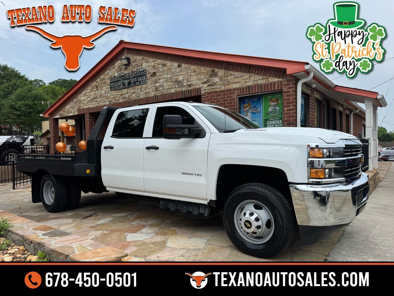 2019 Chevrolet Silverado 3500HD CC 2WD Crew Cab 171.5" WB, 59.06" CA WT