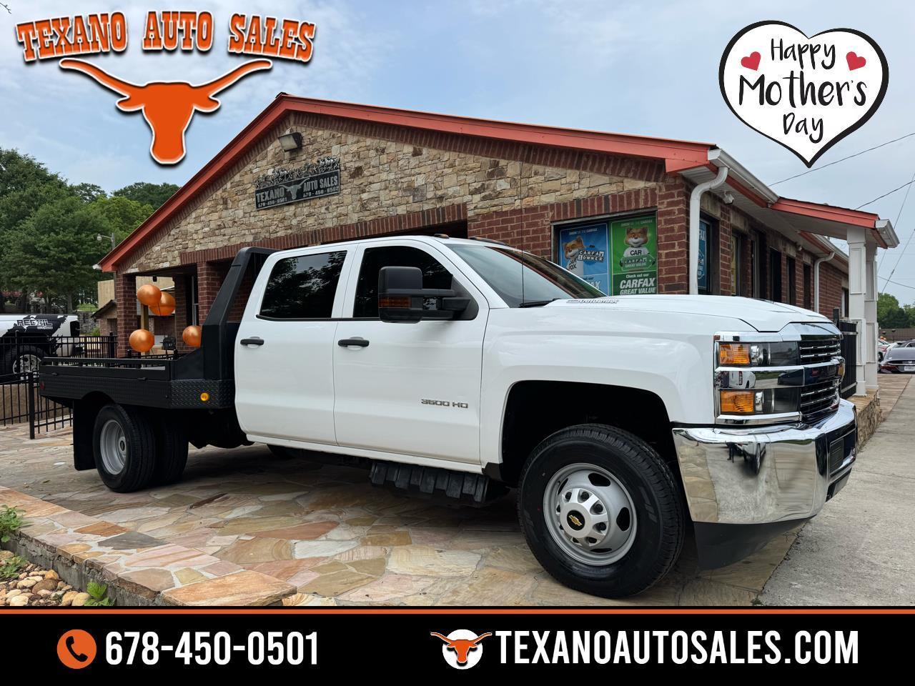 Chevrolet Silverado 3500HD CC 2WD Crew Cab 171.5" WB, 59.06" CA WT 2019
