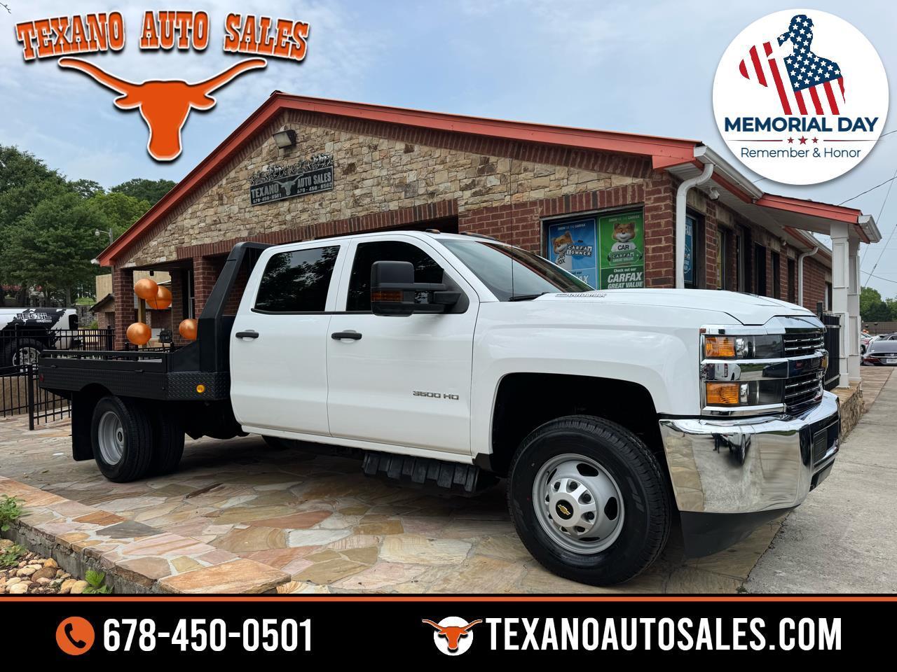 2019 Chevrolet Silverado 3500HD CC 2WD Crew Cab 171.5" WB, 59.06" CA WT