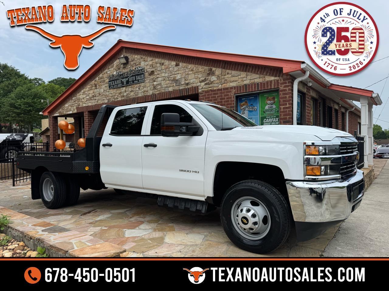 Chevrolet Silverado 3500HD CC 2WD Crew Cab 171.5" WB, 59.06" CA WT 2019