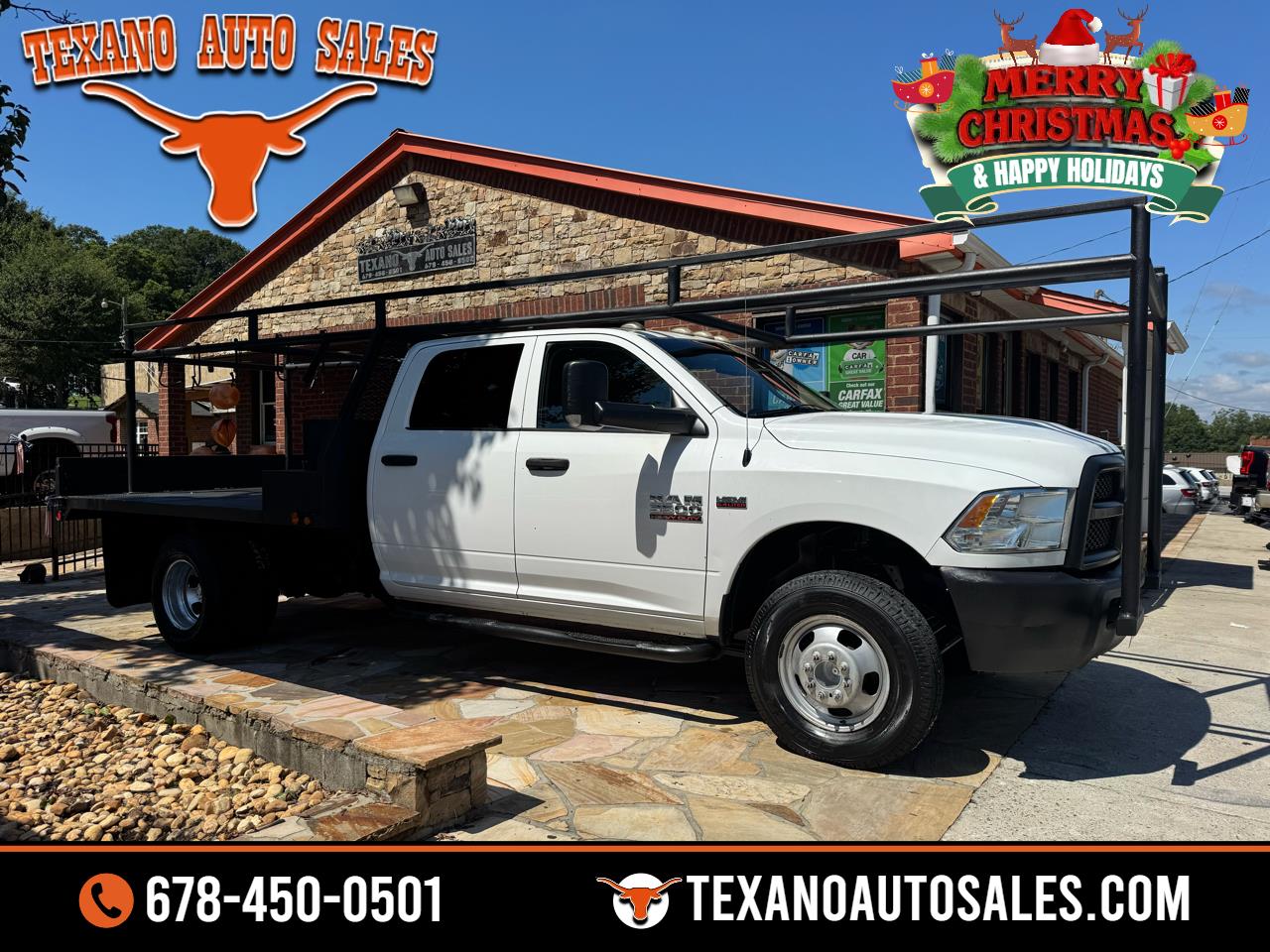 2015 RAM 3500 4WD Crew Cab 172" WB 60" CA Tradesman