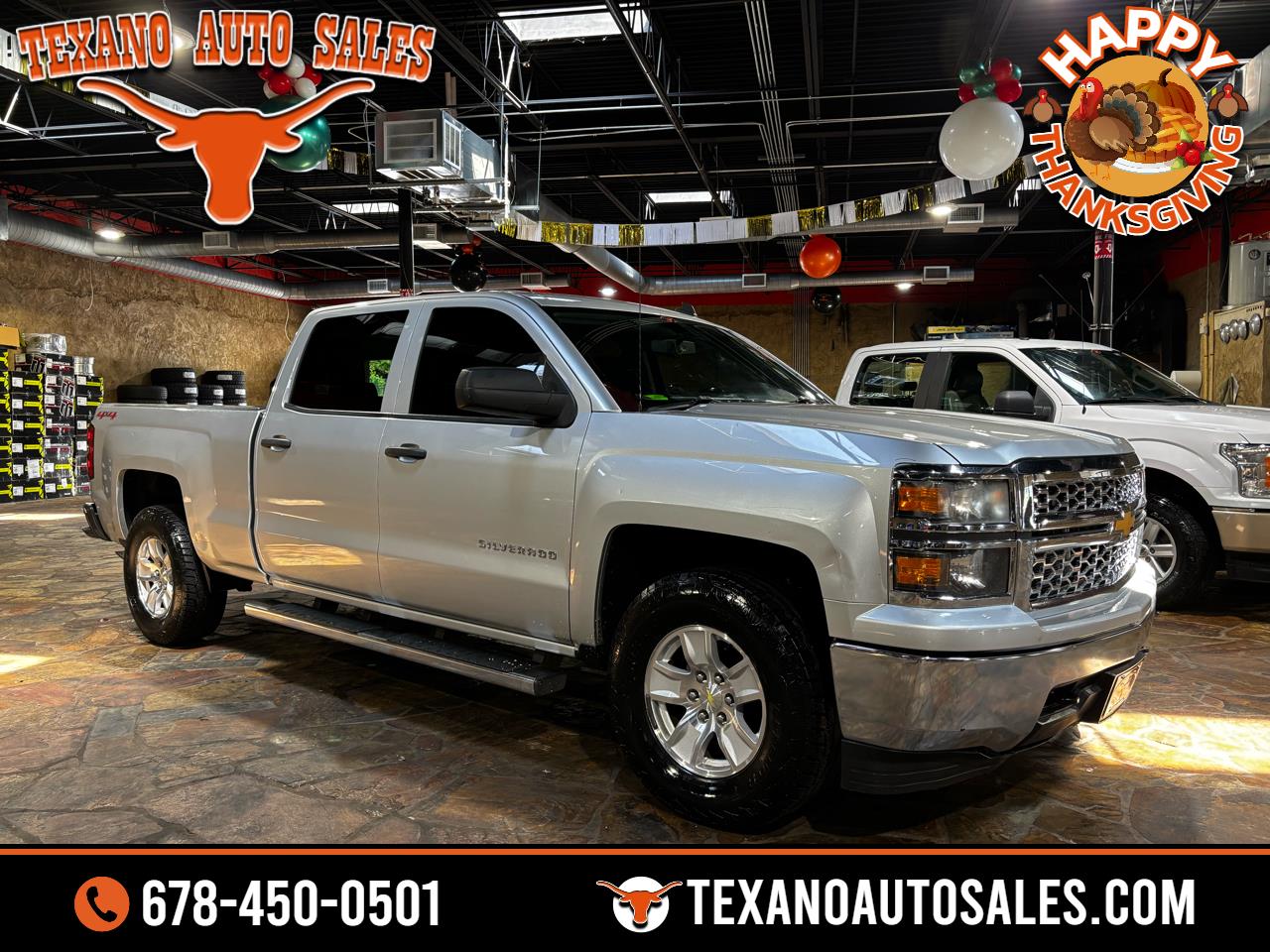 2014 Chevrolet Silverado 1500 4WD Crew Cab 153.0" LT w/1LT