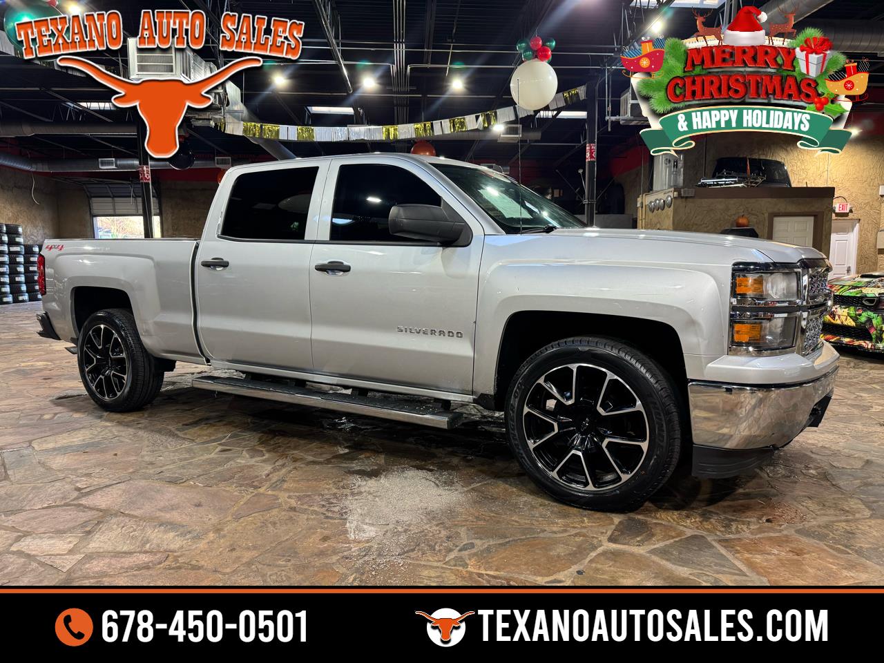 2014 Chevrolet Silverado 1500 4WD Crew Cab 153.0" LT w/1LT