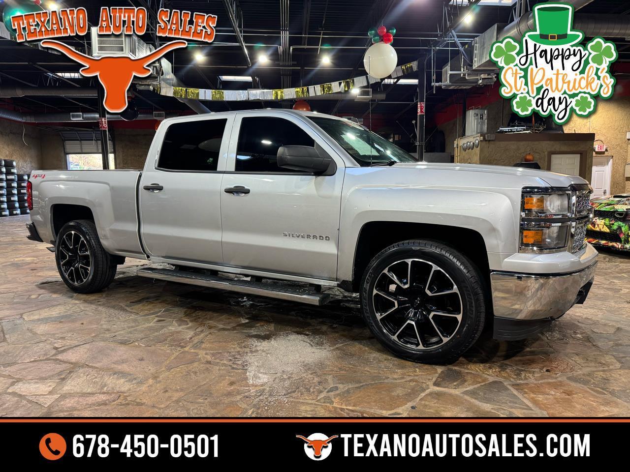 2014 Chevrolet Silverado 1500 4WD Crew Cab 153.0" LT w/1LT