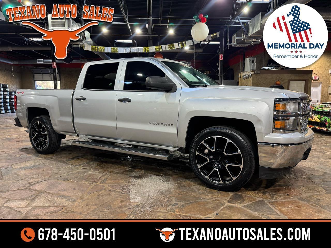 2014 Chevrolet Silverado 1500 4WD Crew Cab 153.0" LT w/1LT