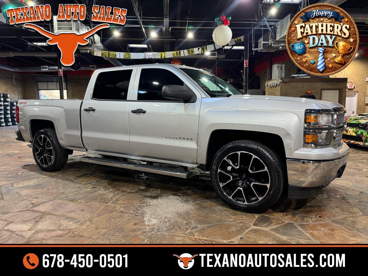 2014 Chevrolet Silverado 1500 4WD Crew Cab 153.0" LT w/1LT