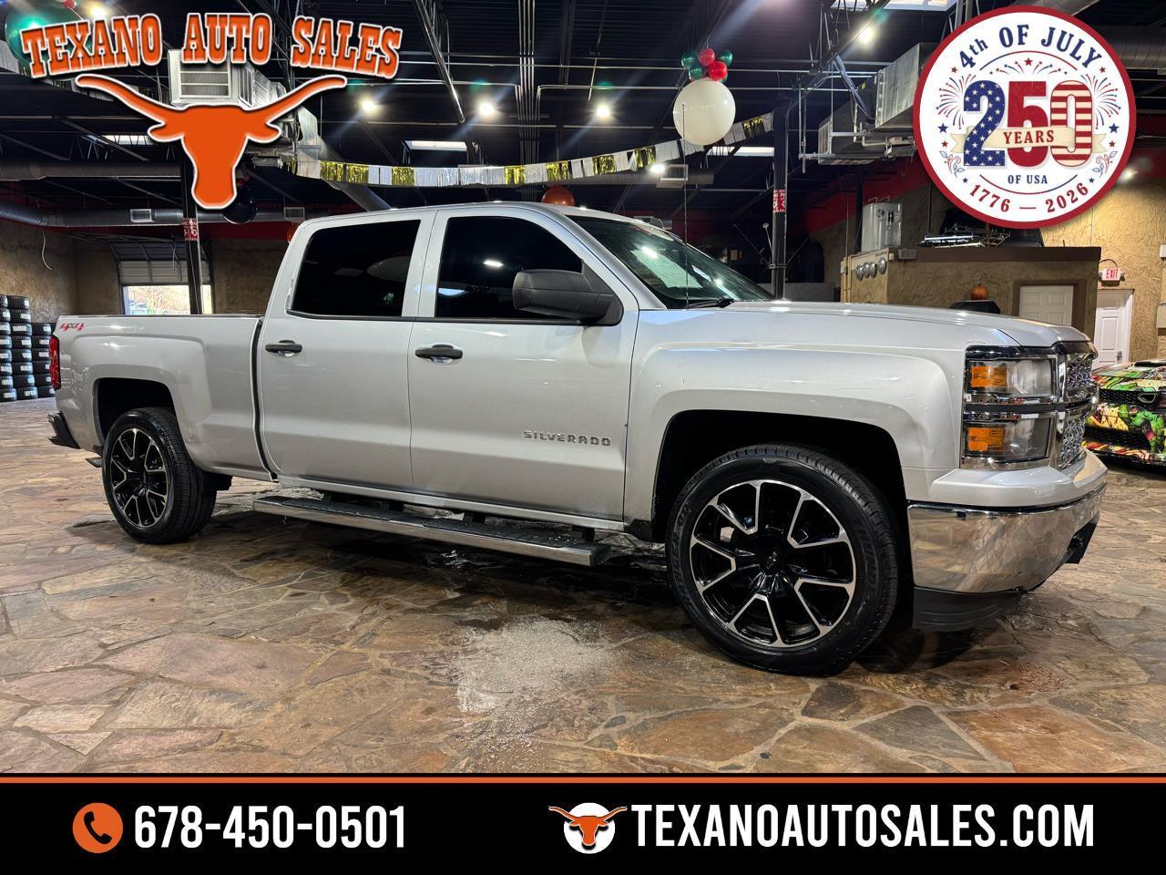 Chevrolet Silverado 1500 4WD Crew Cab 153.0" LT w/1LT 2014