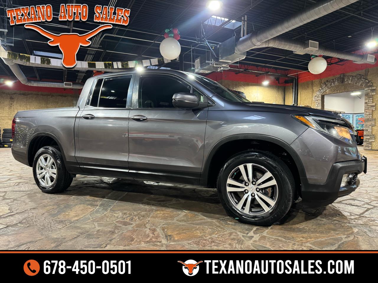 2017 Honda Ridgeline RTS 4x4 Crew Cab 5.3' Bed