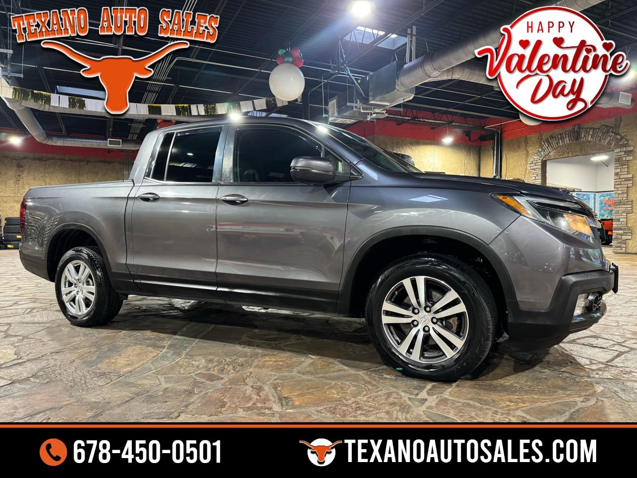 2017 Honda Ridgeline RTS 4x4 Crew Cab 5.3' Bed