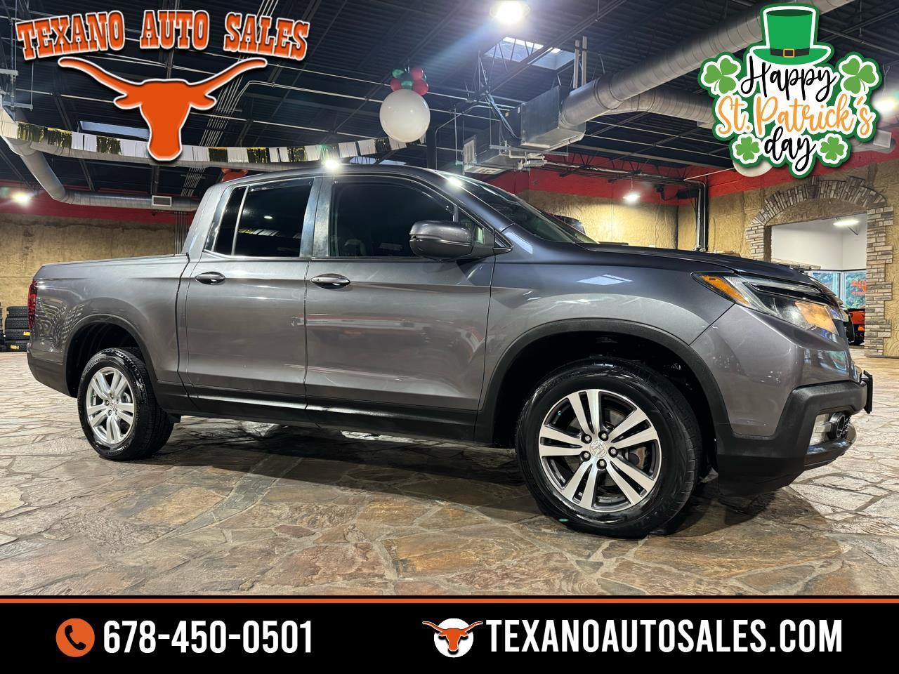 2017 Honda Ridgeline RTS 4x4 Crew Cab 5.3' Bed