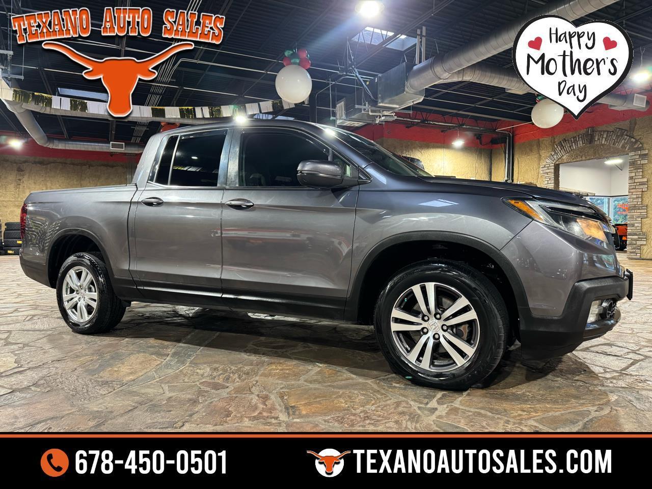 2017 Honda Ridgeline RTS 4x4 Crew Cab 5.3' Bed