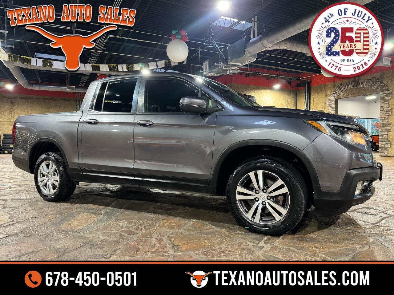 2017 Honda Ridgeline RTS 4x4 Crew Cab 5.3' Bed
