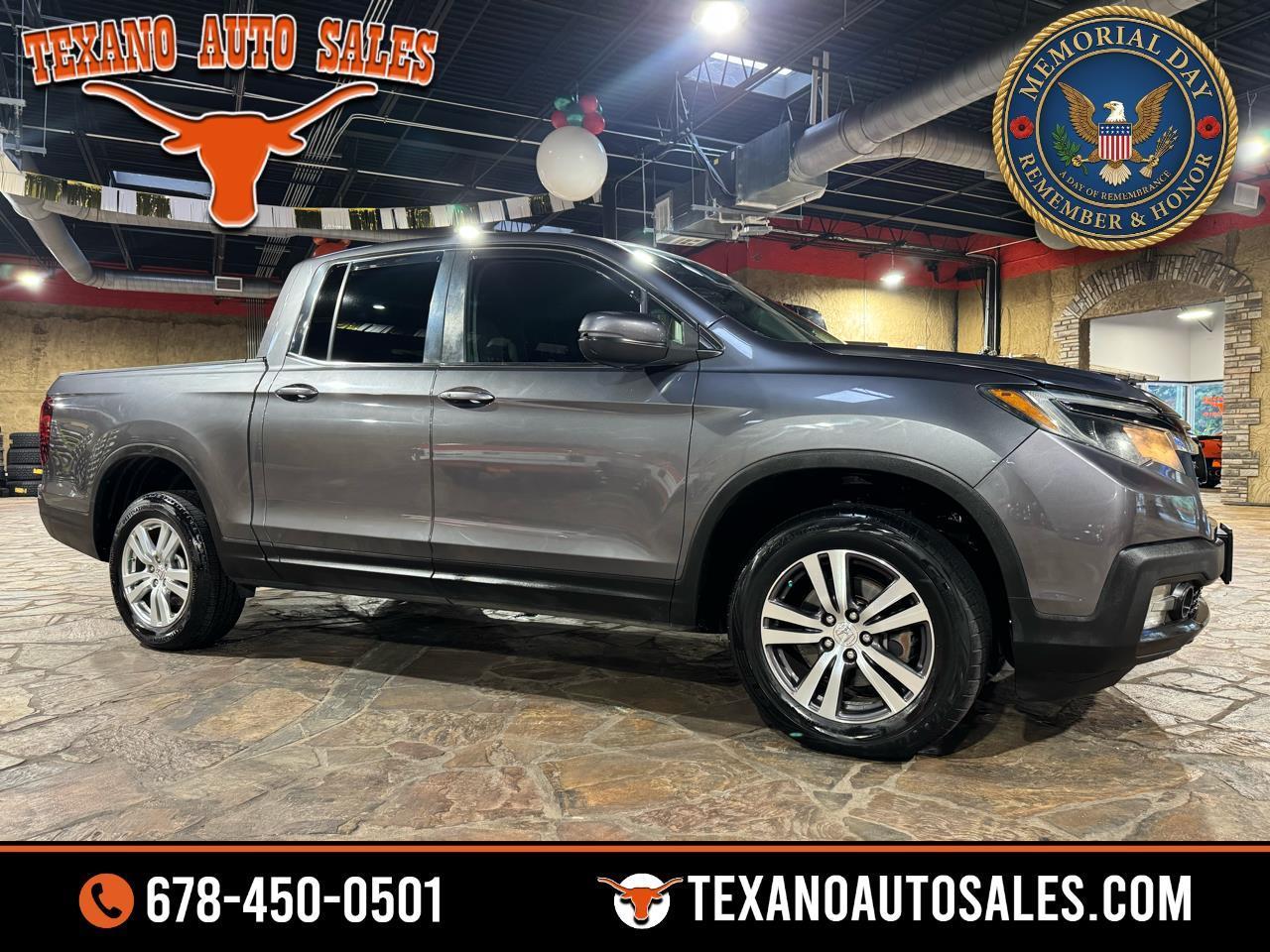 2017 Honda Ridgeline RTS 4x4 Crew Cab 5.3' Bed