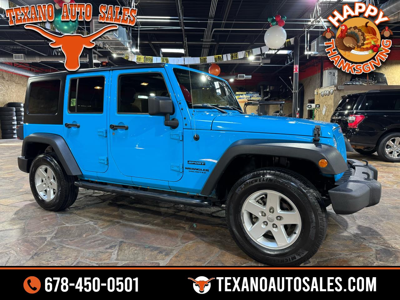 2017 Jeep Wrangler Unlimited Sport 4x4