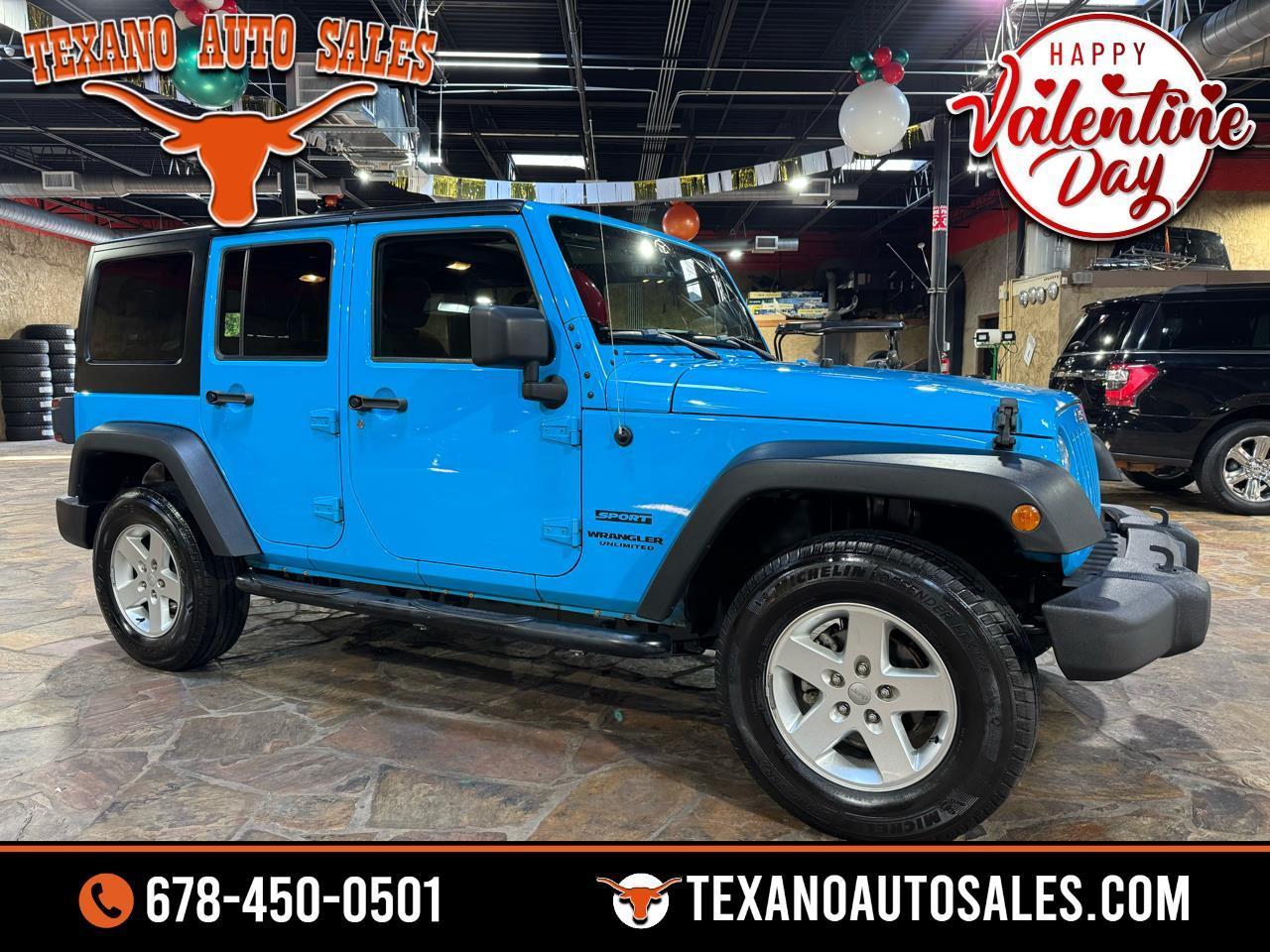 Jeep Wrangler Unlimited Sport 4x4 2017