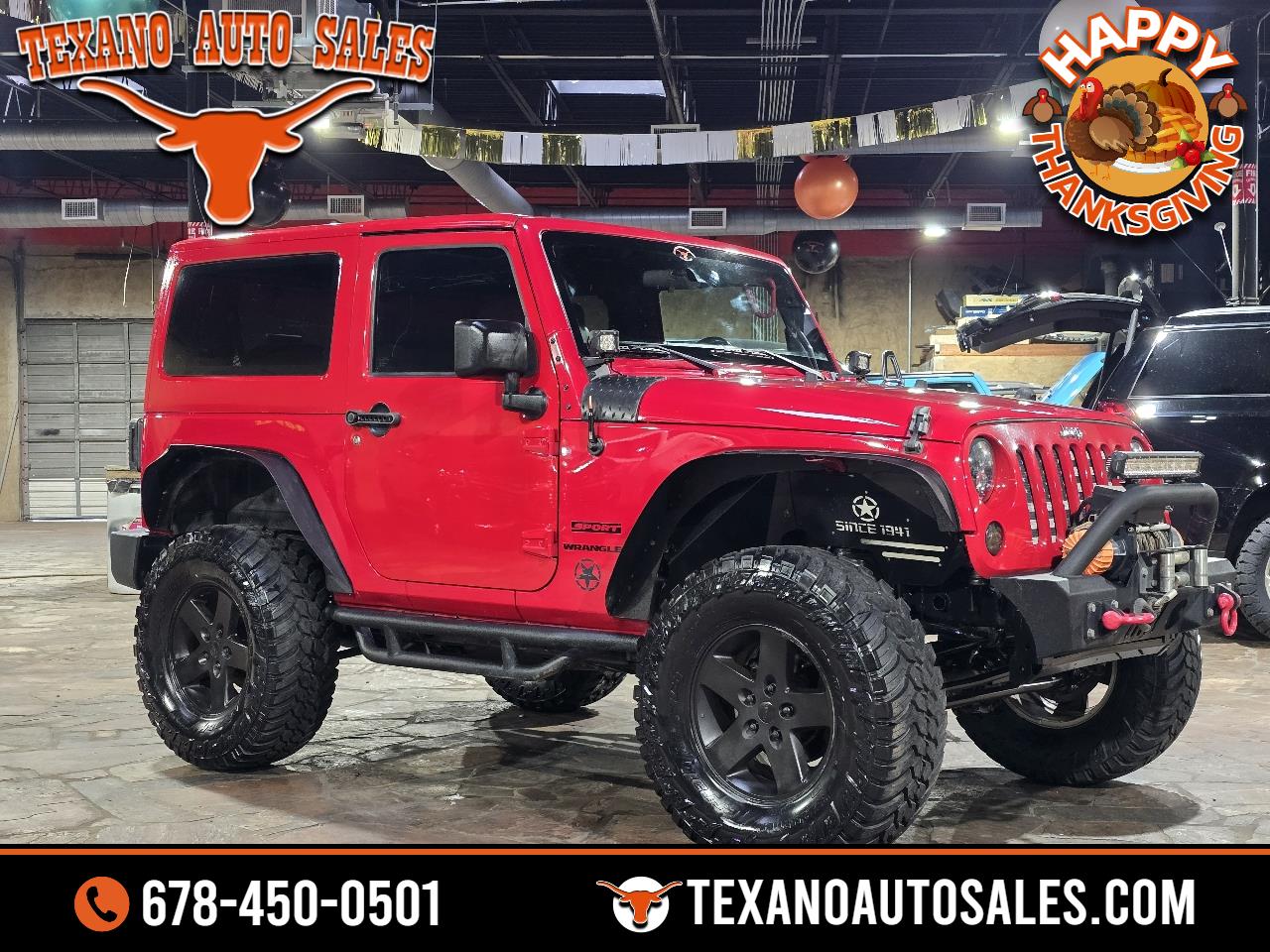 2014 Jeep Wrangler 4WD 2dr Sport