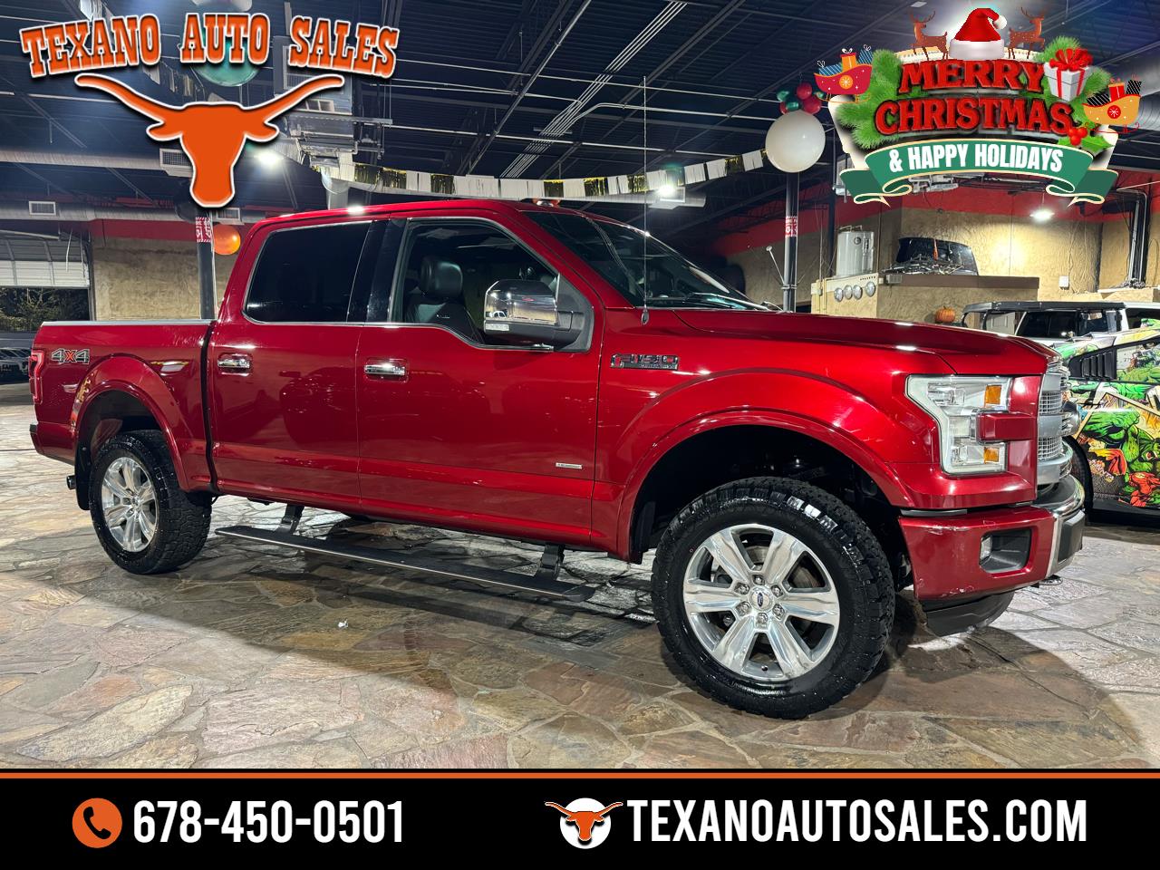 2016 Ford F-150 4WD SuperCrew 145" Platinum