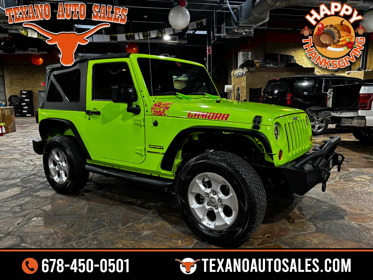 2012 Jeep Wrangler 4WD 2dr Sport