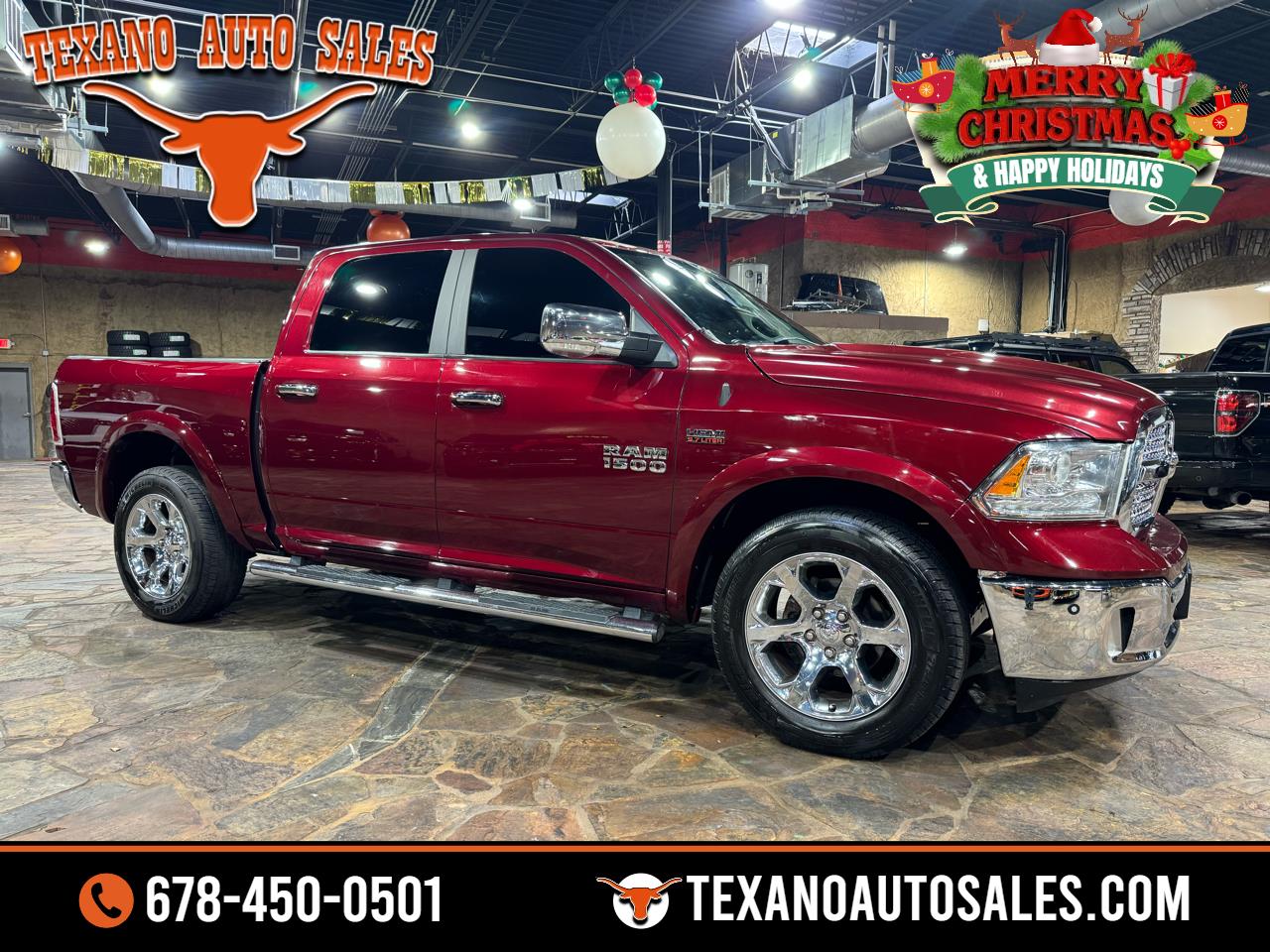 2018 RAM 1500 Laramie 4x4 Crew Cab 5'7" Box