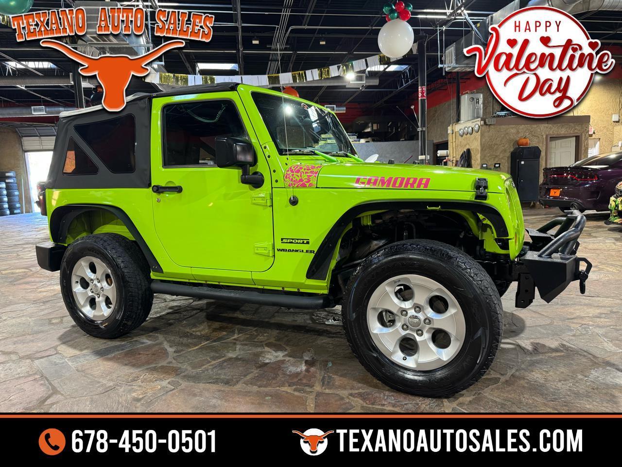 2012 Jeep Wrangler 4WD 2dr Sport