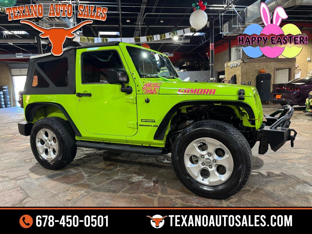 2012 Jeep Wrangler 4WD 2dr Sport